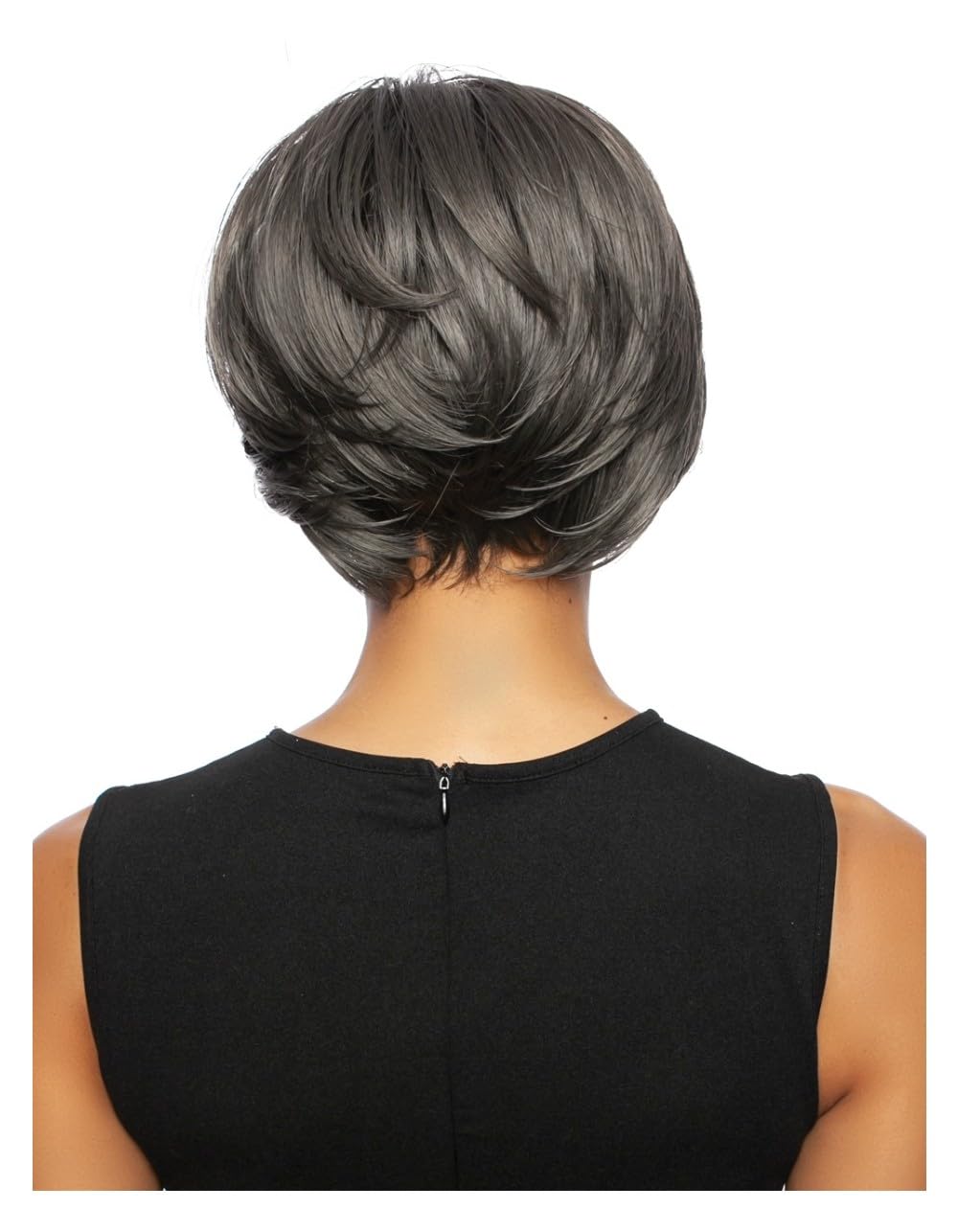 Mane Concept Red Carpet Synthetic Layered Bob Deep Part HD Lace Front Wig - RCMS281 LENTI (2)