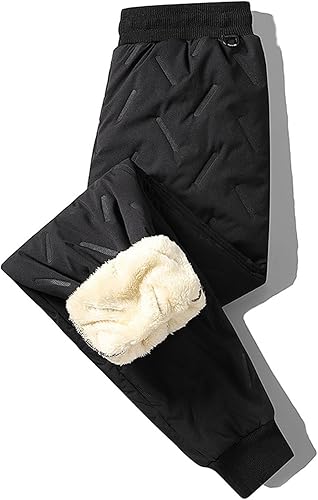 Womens Snow Hiking Ski Waterproof Fleece Lined Outdoor Cargo Pants Plus Size Thermal Pants Cold Weather Winter Pants