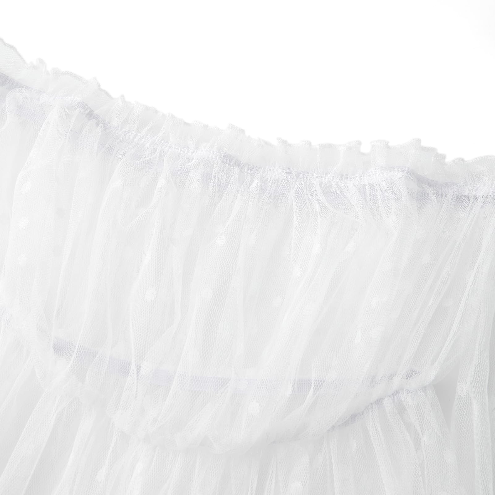 Loalirando Vestido de Embarazo Transparente de Malla de Manga Larga Vestido de Maternidad Foto Shooting