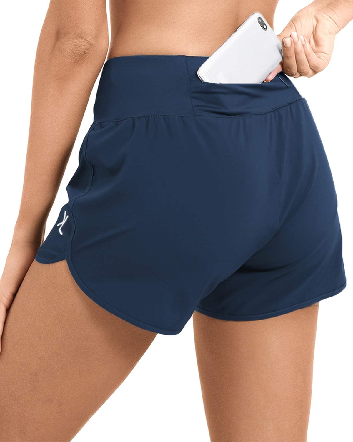 LAKOSMO Athletic Shorts for Women Summer Quick Dry Running Shorts 4