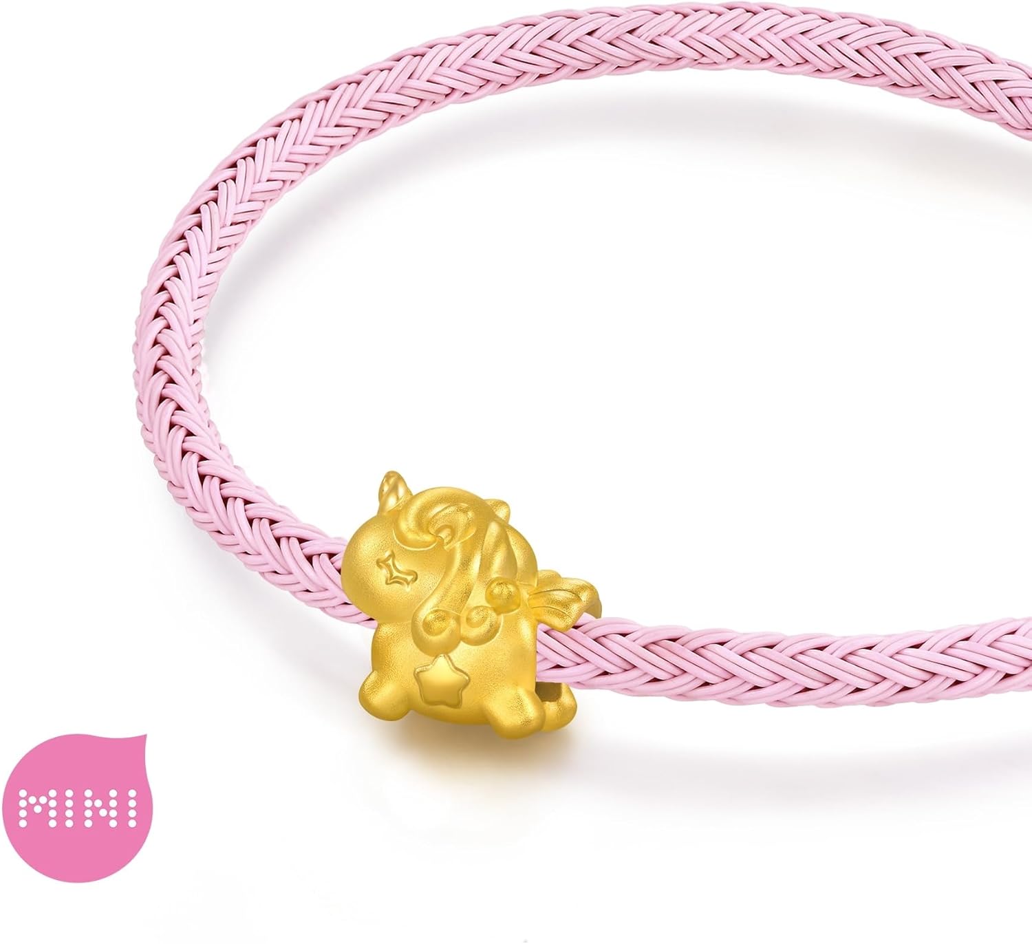 CHOW SANG SANG 999 Gold Charme Unicorn Charm Bracelet for Women & Men 17cm 96245C