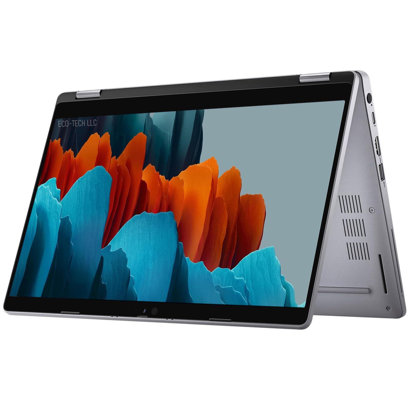 Dell Latitude 5310 2 in 1 Laptop 13.3'' FHD (1920 x 1080), Intel Core i7-10610U, 16 GB di RAM, SSD da 256 GB, tastiera QWERTY americana, Windows 11 Pro (ricondizionata)