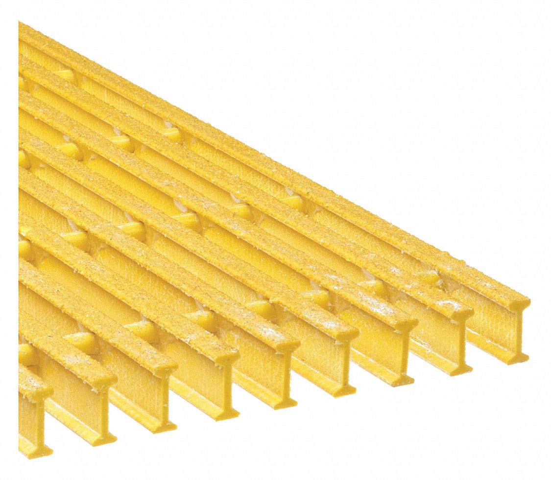 Industrial Pultruded Grating, Span 4 ft.