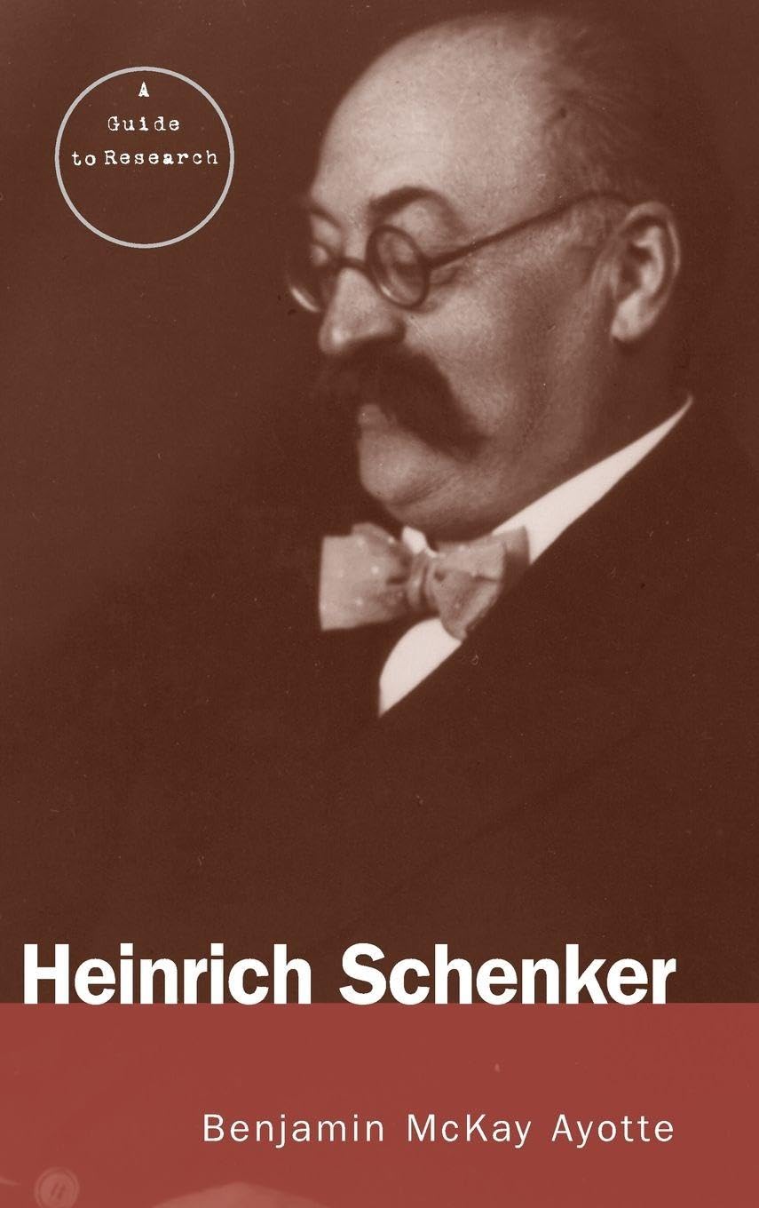 Heinrich Schenker A Guide to Research livre de référence musicologie