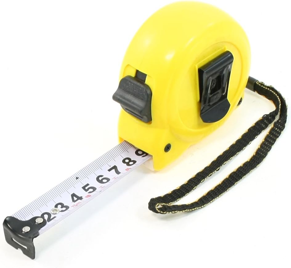 Aexit Belt Clip Measuring Tools Single Scale 7.5M Flexible Measuring ...