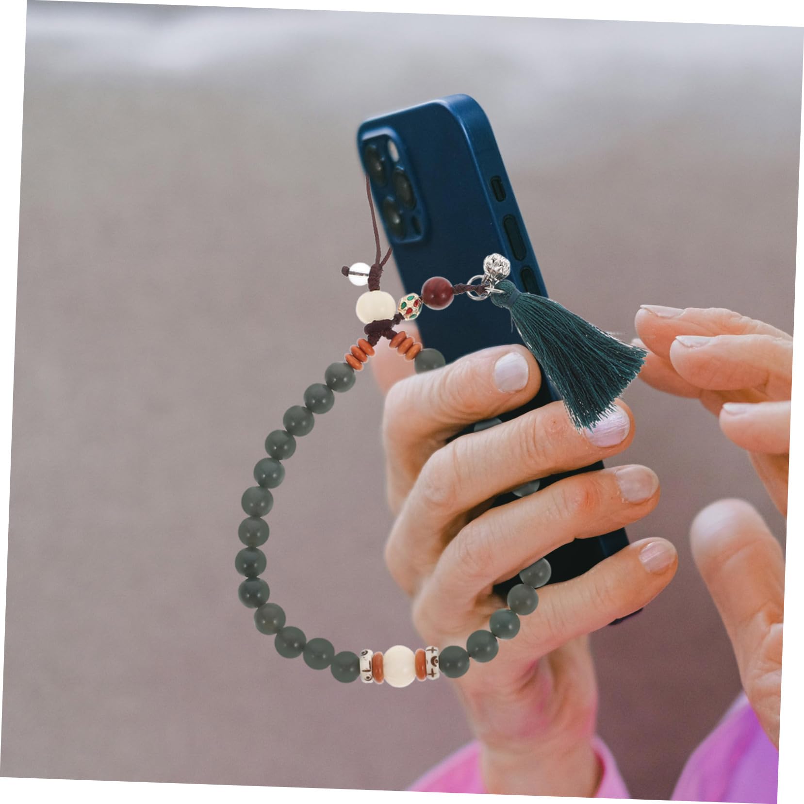 SHINEOFI Cinturino Retrò per Naturale Tracolla per Smartphone Design Vintage per Sicurezza e Stile per Donne e Regali