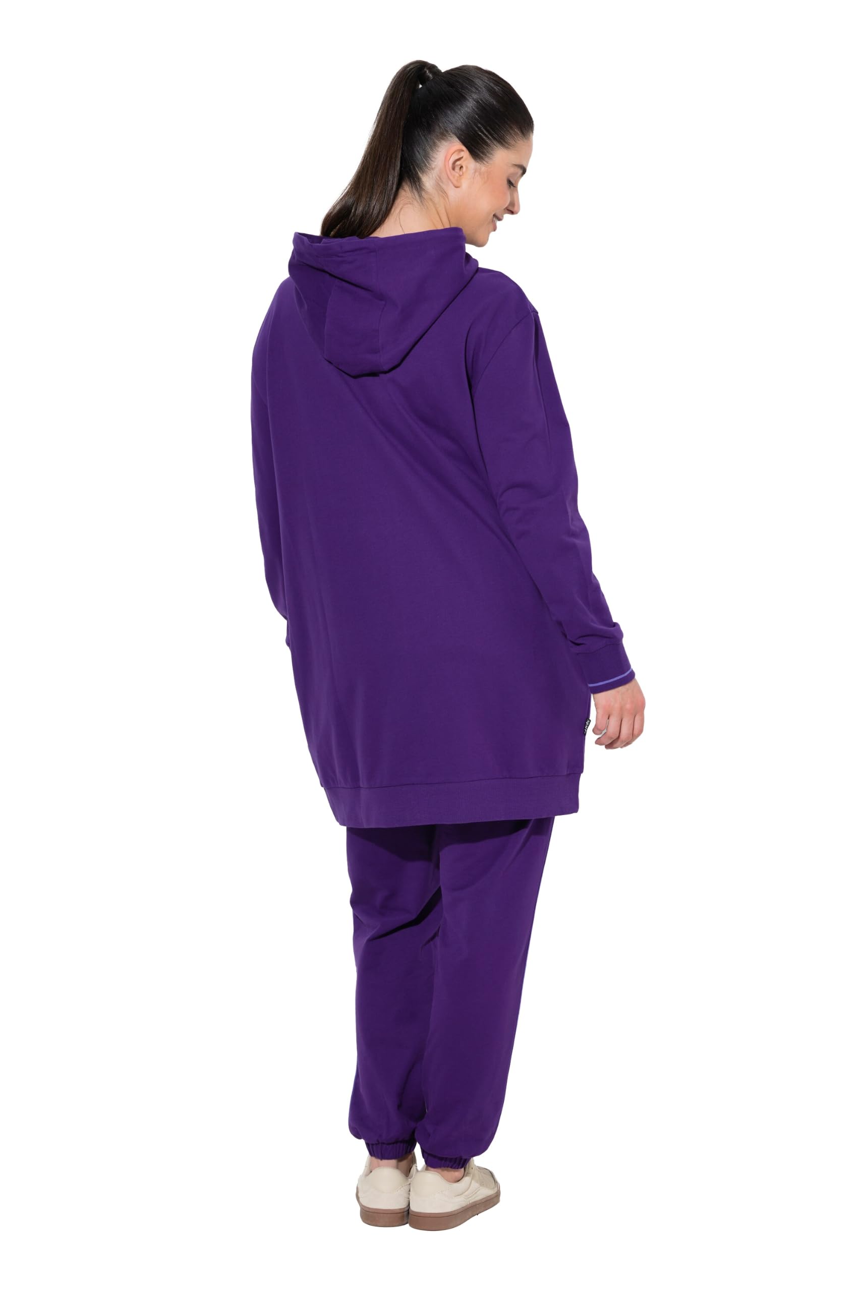 Ulla Popken Femme Veste Sweat zippée