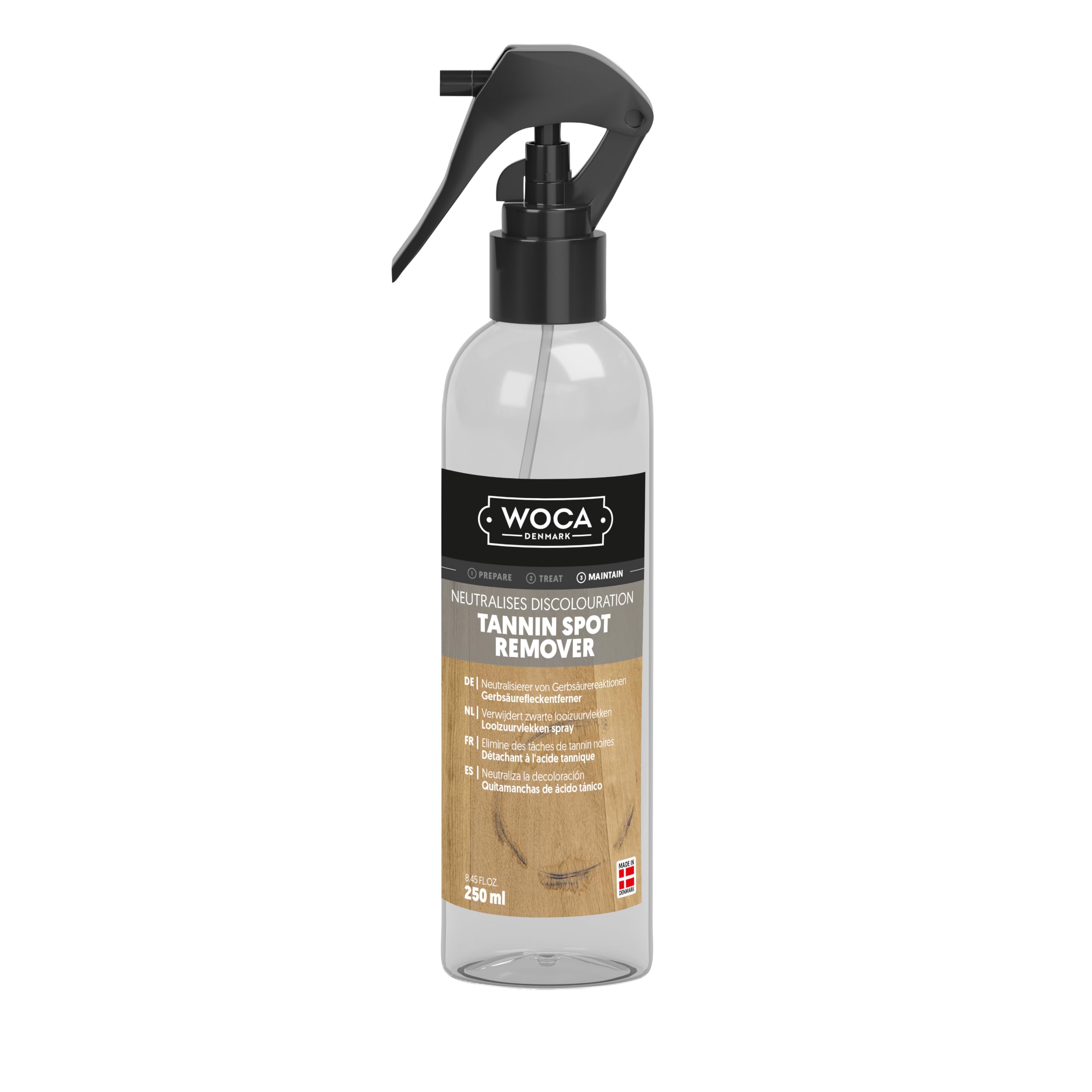 WOCA Tannin Spot Remover for Wood, 250 ml