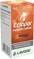 Repelente Lavizoo Ectopar Ponta de Orelha para Cães - 5ml