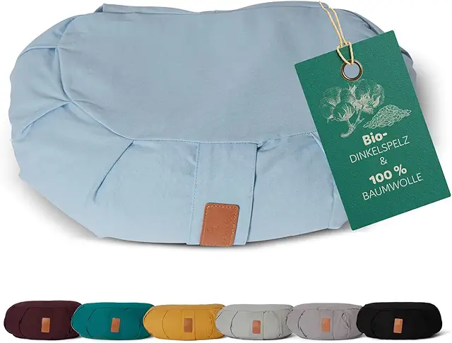 Yogakissen »Ganesh« - Meditations- und Sitzkissen für Yin Yoga mit Bio-Füllung