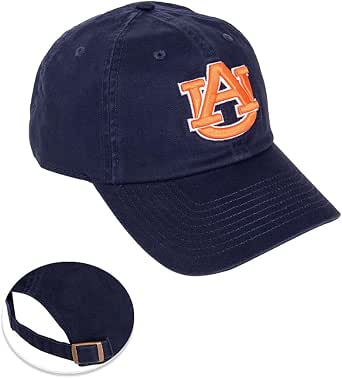 Desert Cactus Auburn University Baseball Hat - Tigers War Eagle Embroidered Adjustable Cap, Blue