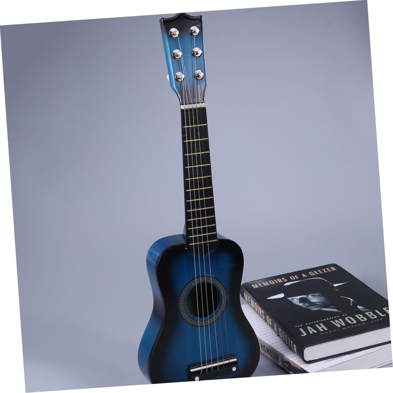 Chitarra Giocattolo per Ragazzo Ragazza 23 Pollici in Legno Blu