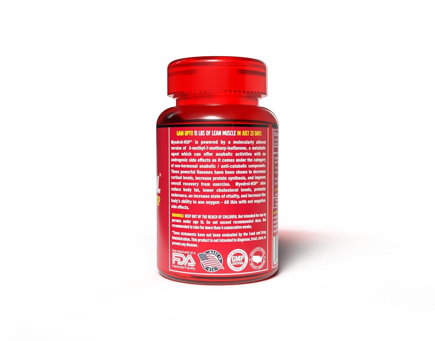 MYOGENETIX MYODROL® – The Ultimate Muscle Creator + FREE Pre - Workout Power Boost (300 GM, JOINTGROW Tropical Mango Spice Flavour) — Amazon image 4