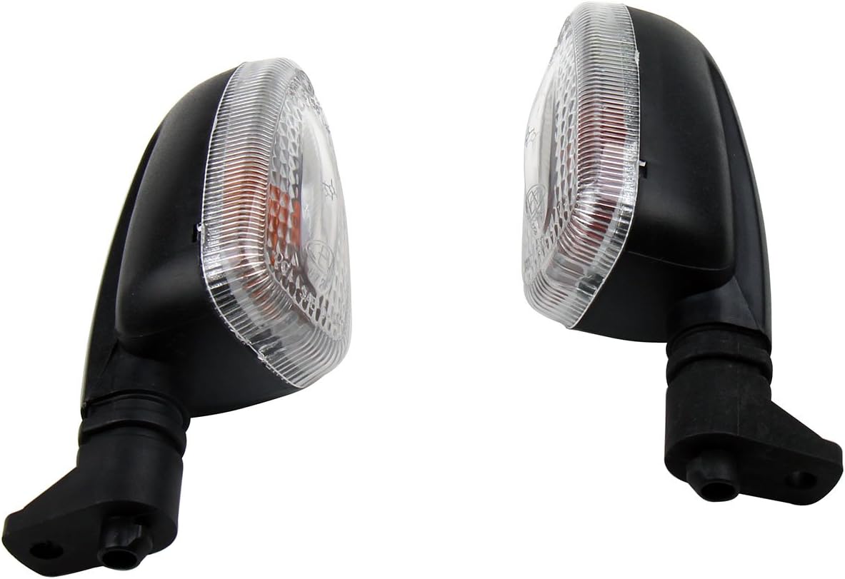 2 X Turn Signal Blinkers Indicators with Clear Lens Compatible for 2010 BMW F800ST