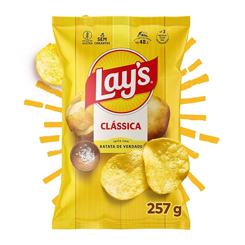Lay's Batata Frita Lisa Clássica 257g