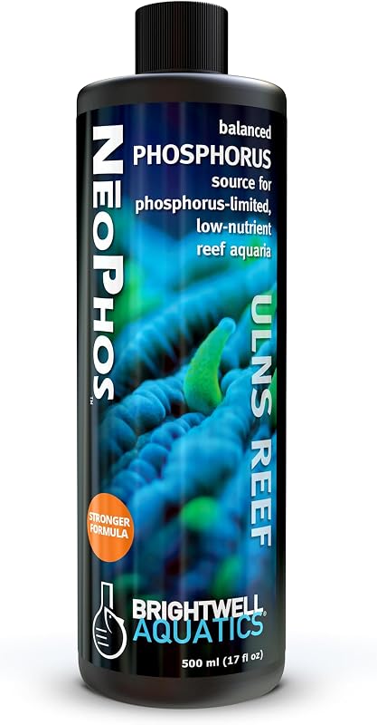 Brightwell Aquatics NēoPhos Suplemento de Fosfato para Aquário de Recife, 500 mL
