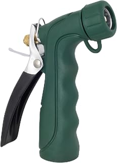Melnor 65177AMZ Insulated Industrial Nozzle with Quick Connect - Durable Metal Core, Adjustable Spray for Heavy-Duty Watering