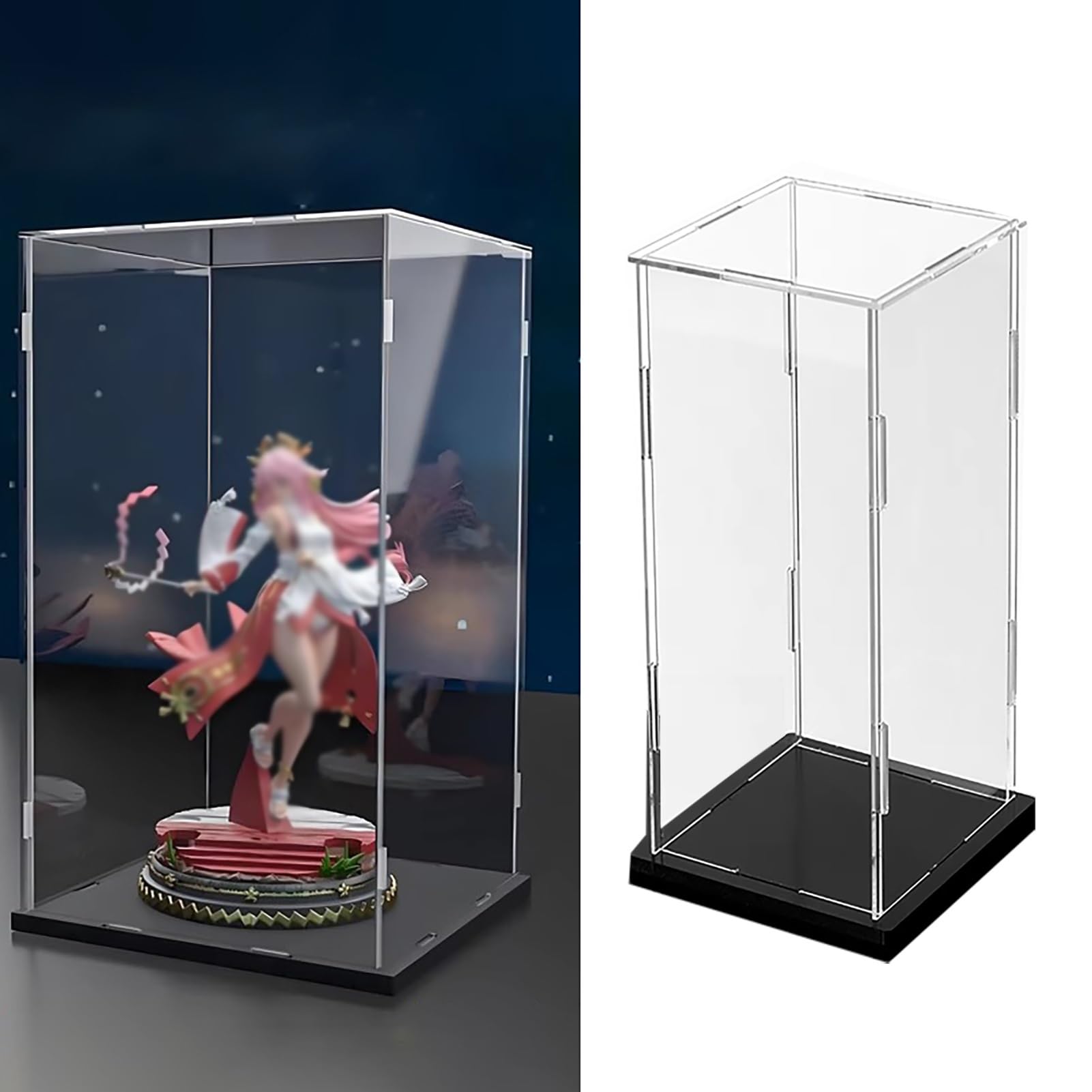 Amazon.co.jp: フィギュアケース 防塵アクリル製ディスプレイケース