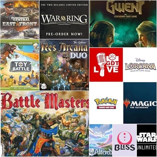 2025: l'anno dei giochi da tavolo per 2 giocatori. Gwent, Battle Masters (monters?), La Guerra dell'Anello, Res Arcana Duo, Toy Battle, Quartermaster General East Front, Bless e tanti TCG!