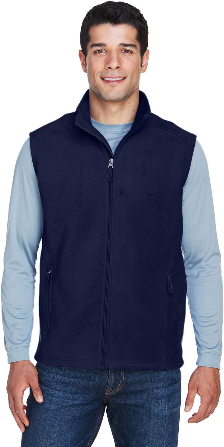 Ash City - Core 365 Men's Journey Fleece Vest 5XL CLASSIC NAVY