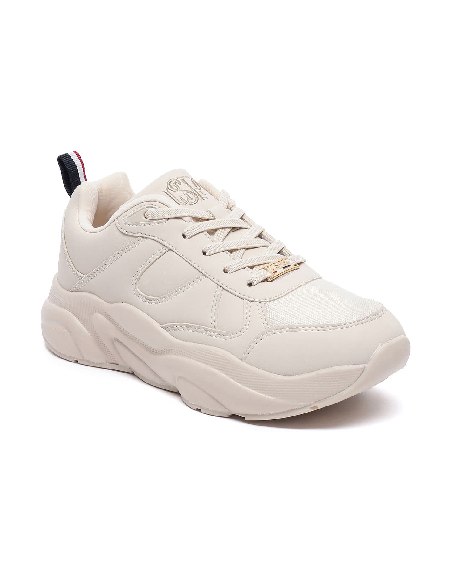 U.S. Polo Assn. SAGE Womens Fashion Nude Sneaker (B0BY2QTHQ8) Amazon Price History, Amazon Price Tracker