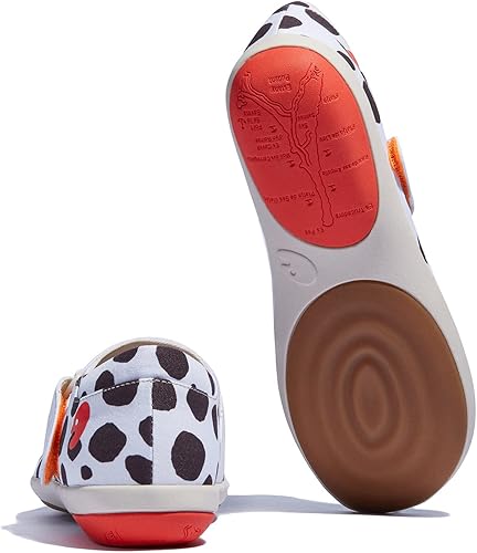 Miniatura 6 de UIN Zapatos planos Mary Jane para mujer, con puntera redonda, informales, ligeros, cómodos, pintados con arte, zapatos de viaje Illites