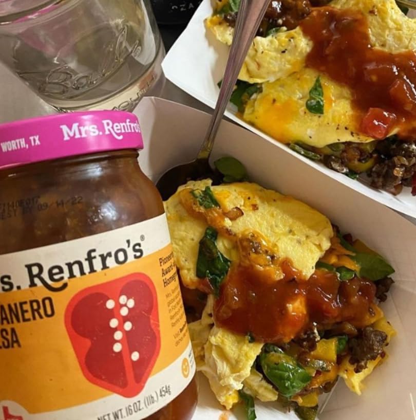 Mrs. Renfros Habanero Salsa 16 oz Jars Pack of 4 Gluten Free No Added Sugar No High Fructose Corn Syrup Extra Hot Texas-Style Salsa with Habanero Peppers for Tortilla Chips Tacos Nachos & Tex product thumbnail 8