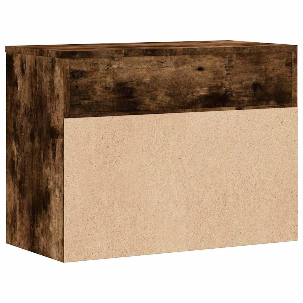 Ławka na buty 60 x 30 x 45 cm, drewno kompozytowe