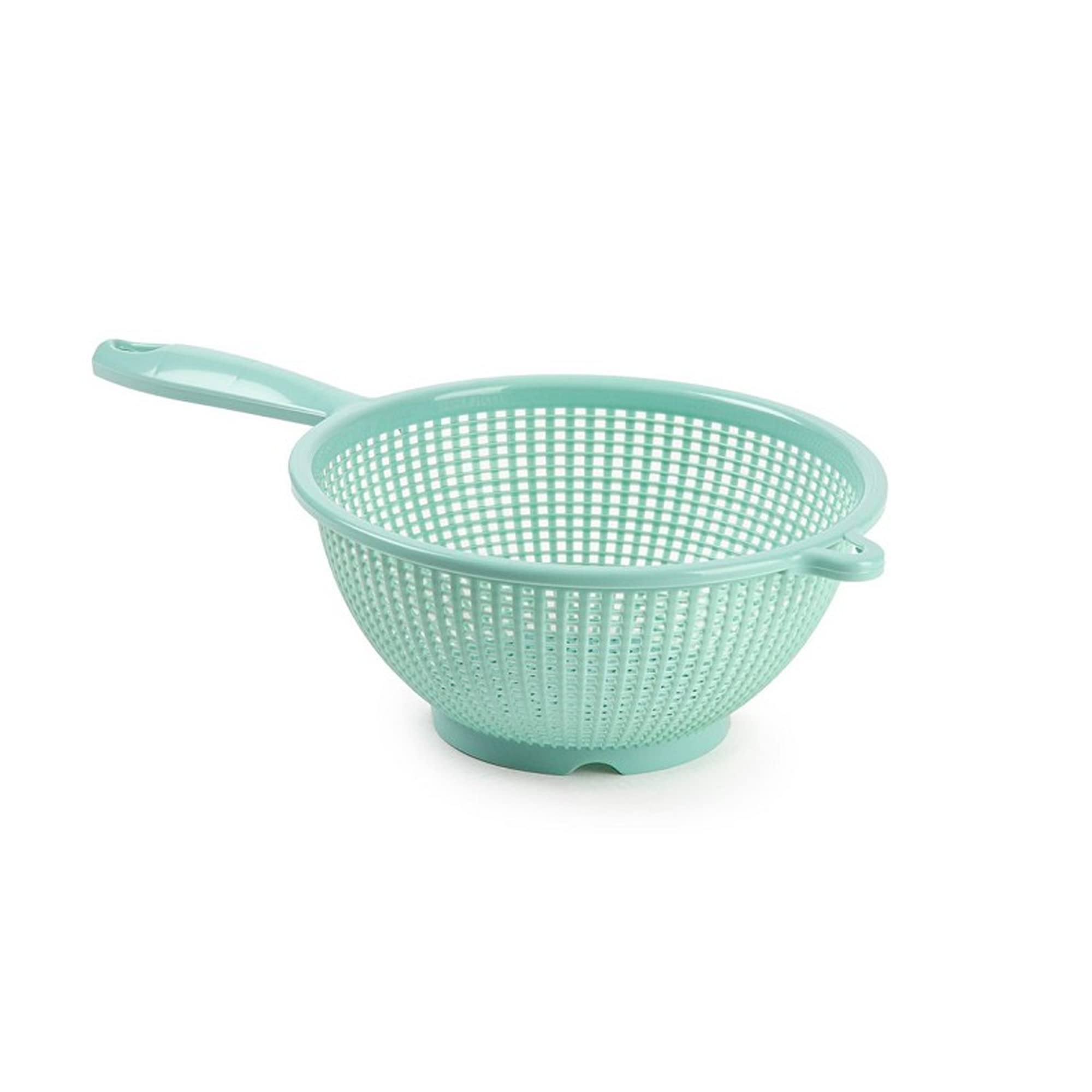 Set De 3 Tamis De Cuisine En Acier Inoxydable - Diamètres 3/4/5 Pouces - Poignées Plastique Ergonomiques - Pour Farine, Pâtes, Légumes