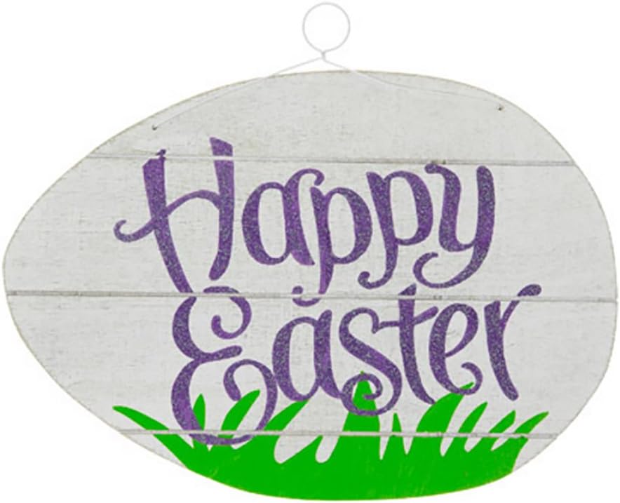RetailSource Easter Wall Hanging, 2 Piece Home & Kitchen