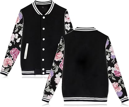 Jaqueta de beisebol infantil BTS Uniforme Bangtan para meninos Suga Jin Jimin Jung Kook, Jung Kook 97 Black, Large por Artista não identificado — capa do álbum