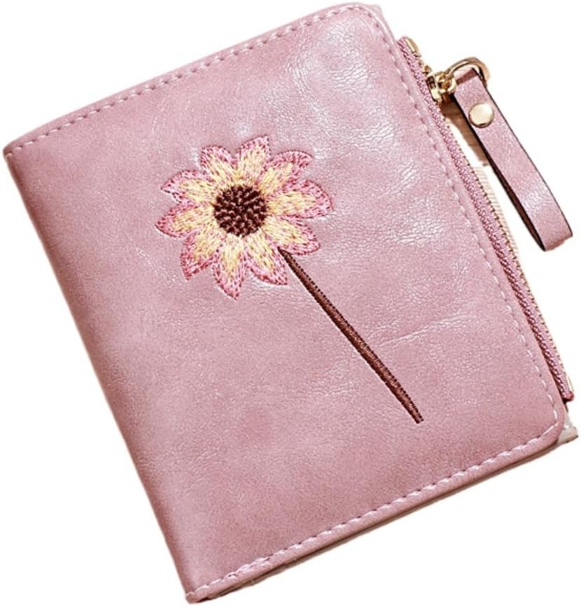 Cherry Cute Vintage Wallet Cute Purse Coin Pocket Small Wallet for Women Zip Y2k Mini Leather Cash Wallets with Zipper