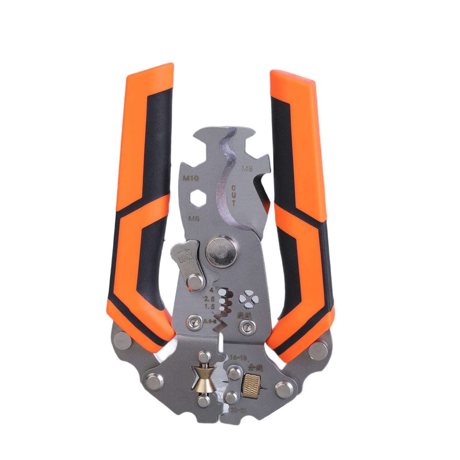 8inch Professional Electricians Hand Tool Cable Stripping Pliers Multifunction Electrician Screwdriver Maintenance Multifunctional Wire Strippers