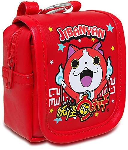 Sac pochette rouge Yokai-Watch petite sacoche bandoulière garçon fille