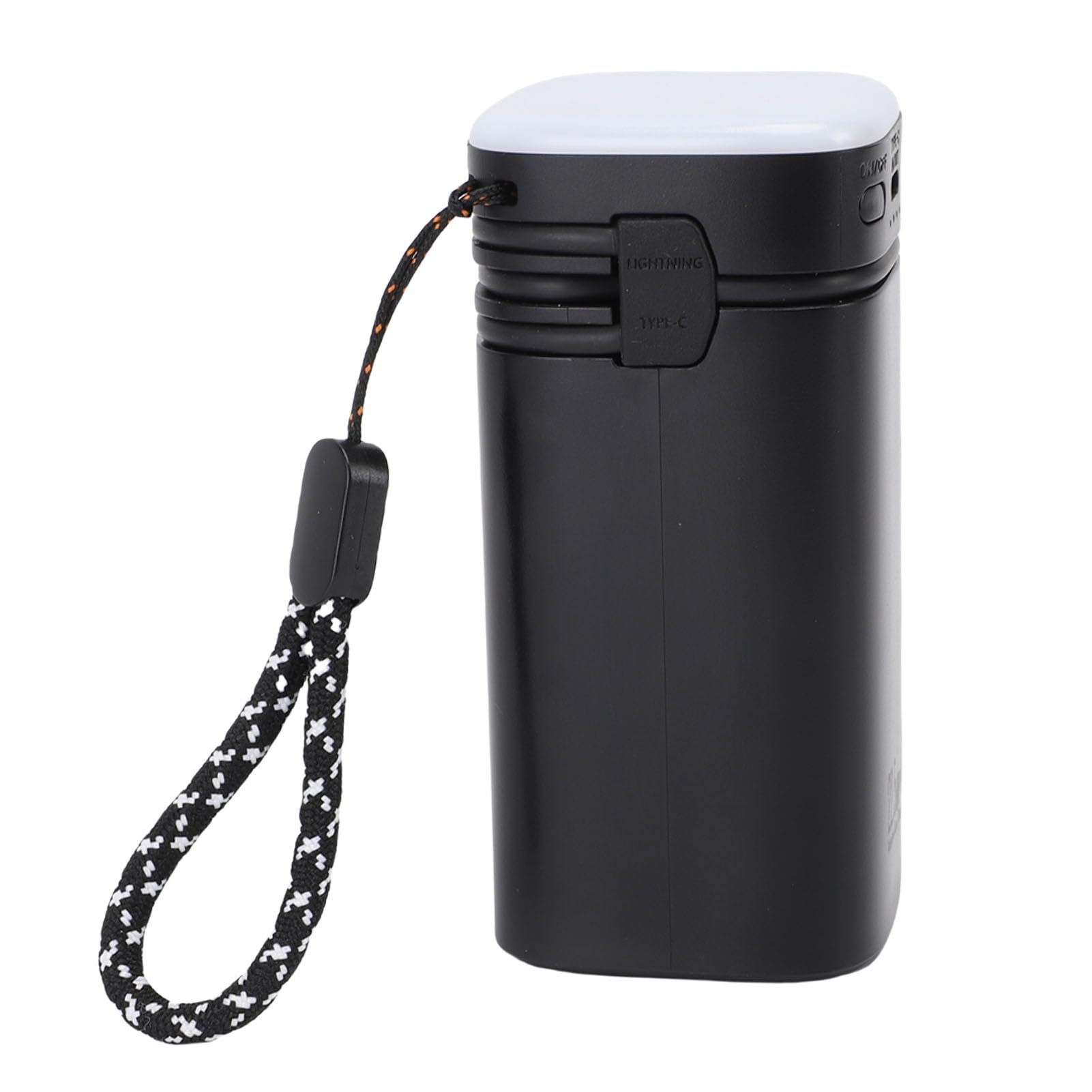 SEAFRONT Caricabatterie Portatile 22.5W 20000mAh Power Bank con Luce da Campeggio, Batteria Esterna in Lega di Alluminio per Viaggi Campeggio Escursionismo Gite in Famiglia Ricarica Rapida 4 Uscite