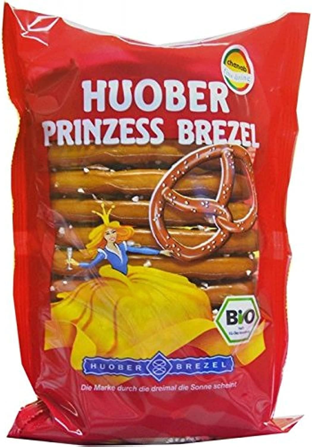 Houber Organic Prinzess Brezel Salted Pretzel 125g