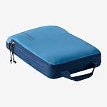 Eagle Creek Pack-It Isolate Compression Cube - Lightweight Compression Cube for Optimizing Luggage Space - Easy-Grab Zipper - Convenient Top Handle - Recycled Materials - Small - Blue Dawn