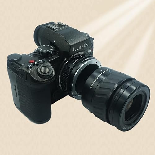 Miniatura 4 de PHOLSY Adaptador de montaje de lente con anillo de control de apertura compatible con lente Sony A Minolta AF a cuerpo de cámara Leica L compatible