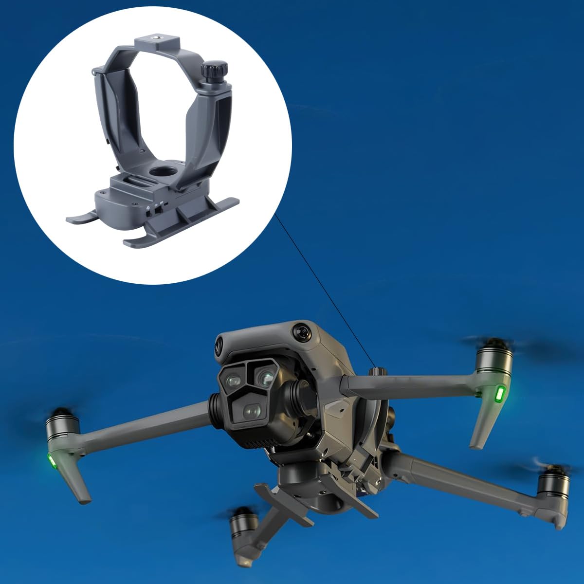 Système de largage Multifonctionnel pour la série Mavic 3 – Dispositif de largage de Charge utile Universel