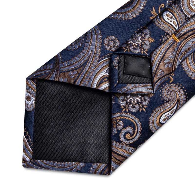 Set de corbata para hombre 8 cm con accesorios miniatura 5