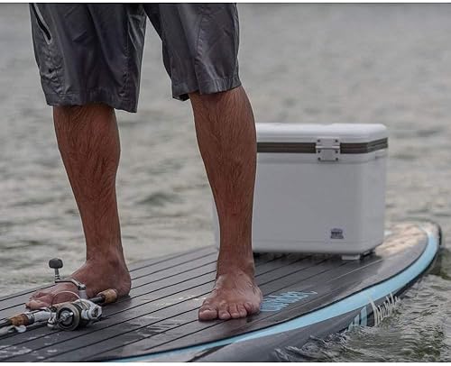 Miniatura 2 de Engel UC30 - Enfriador de caja de seca de 30 cuartos de galón a prueba de fugas, hermético, con soportes para caña de pescar integrados, también es