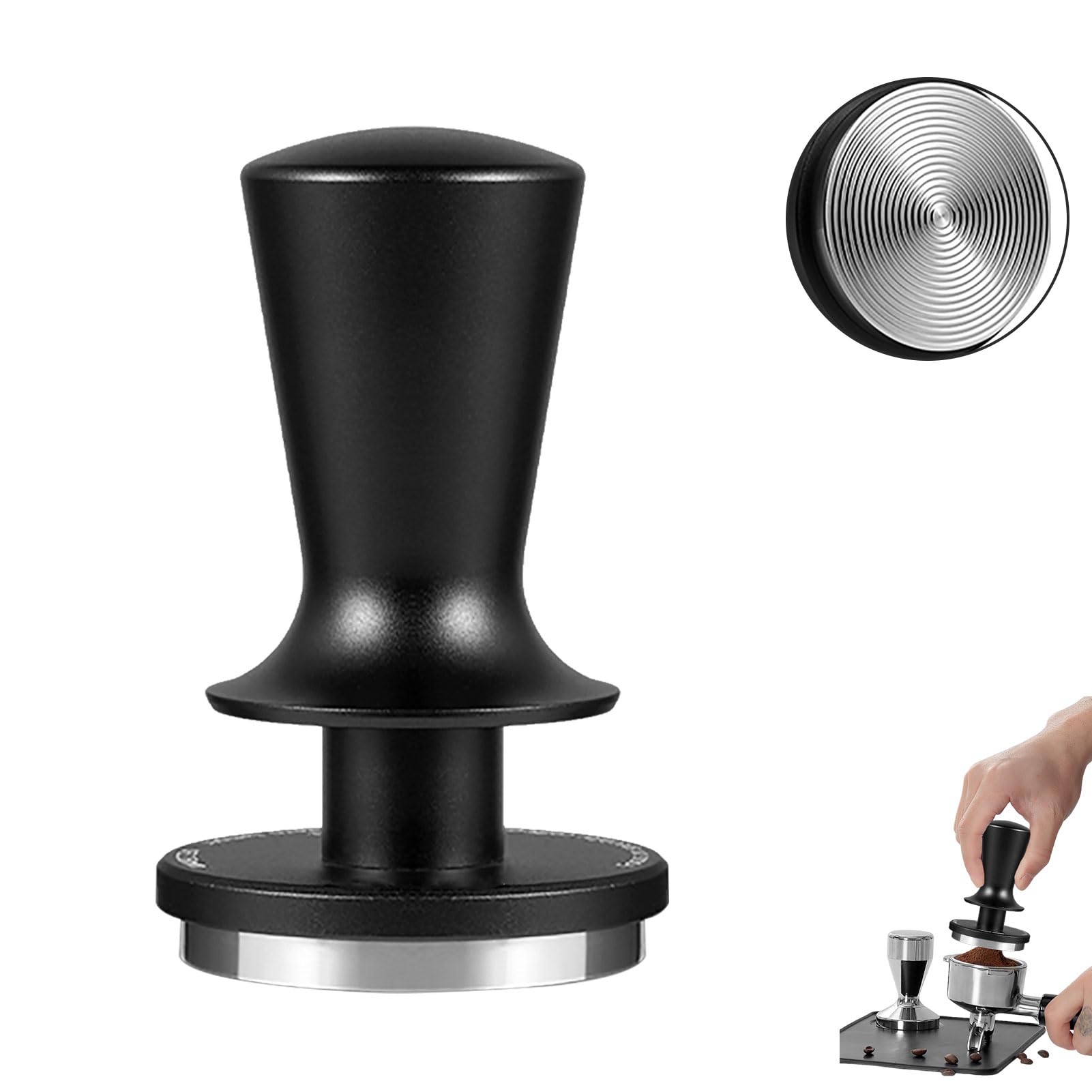 Annadue 51mm Kalibrowany Tamper do Kawy ze Sprężyną (58.35mmT6101-OS)