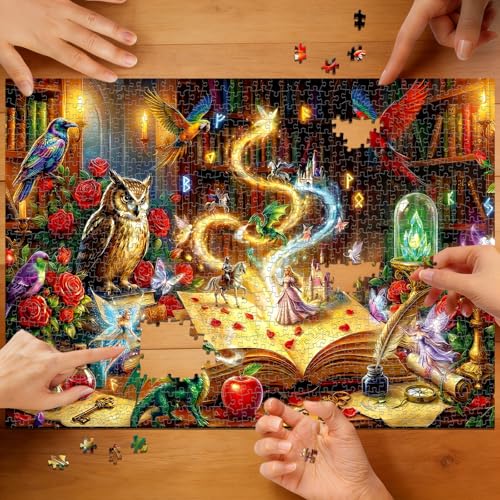 Puzzle Libro Magico 1000 Piezas Adultos 18+ Anos miniatura 6