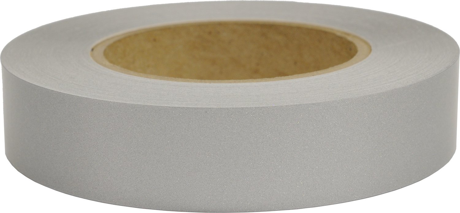 Linear Designs Premium 3/4" X 50' Automotive Stripe - Silver Metallic