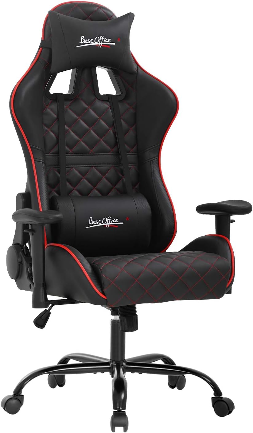Buy Pc Gaming Chair Racing Office Chair Ergonomic Computer Chair With Lumbar Support Headrest Adjustable Armrest Home Rolling E Sports Desk Chair Swivel Task Chair Red Online In Vietnam B08twksss9 Buy Pc Gaming Chair Racing Office Chair Ergonomic Computer Chair With Lumbar Support Headrest Adjustable Armrest Home Rolling E Sports Desk Chair Swivel Task Chair Red Online In Vietnam B08twksss9