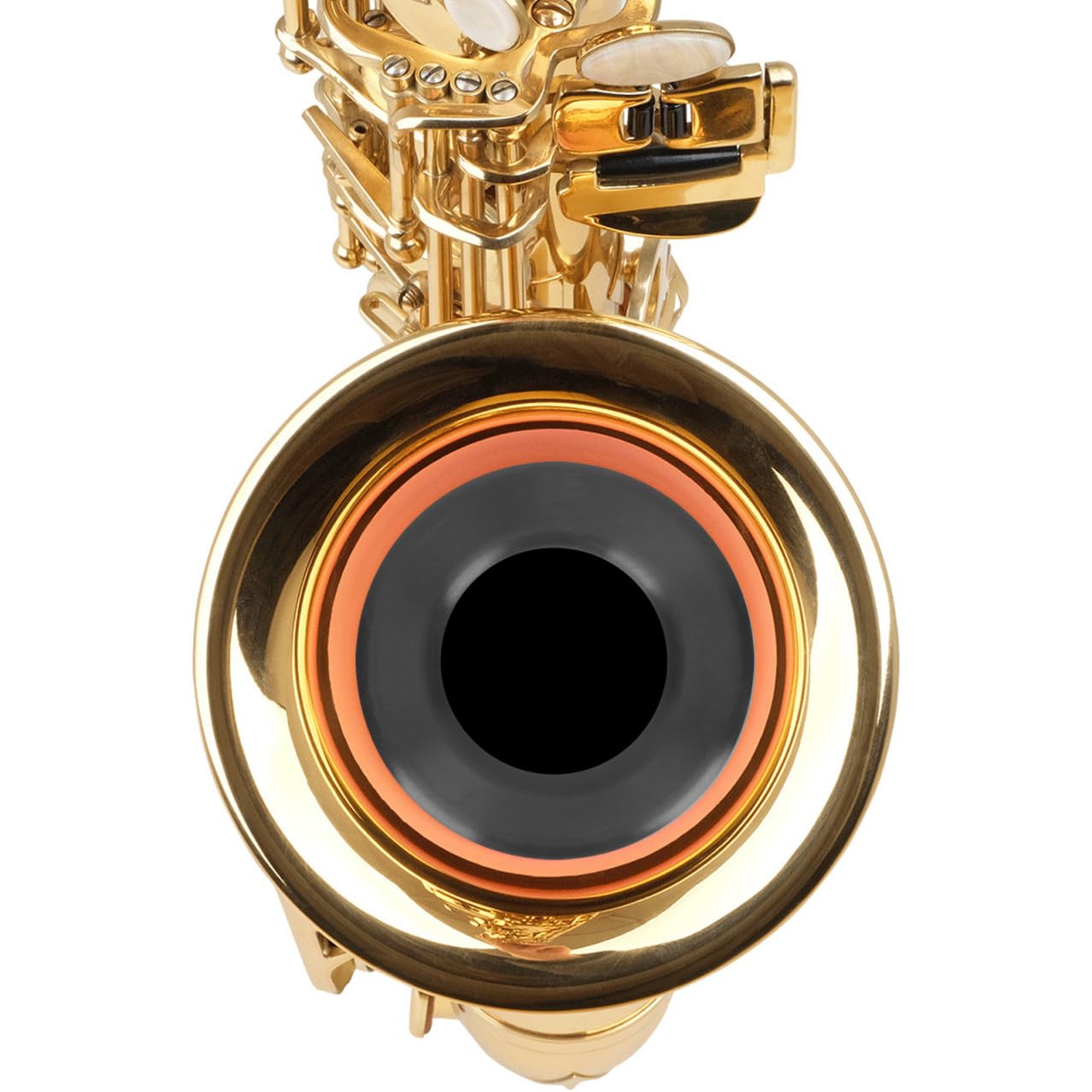 Abaodam 3 Sordinas De Silicona Para Saxofón Tenor Amortiguador De Saxofón Sordina De Práctica Para Saxofones Diseño Compacto.