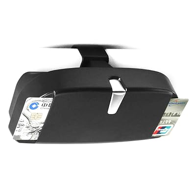 AUGEN Multi-Function Big Face Sunglasses Frame Car Glasses Case Sun Visor Clip Holder Eyeglasses Glasses Case Storage Bo