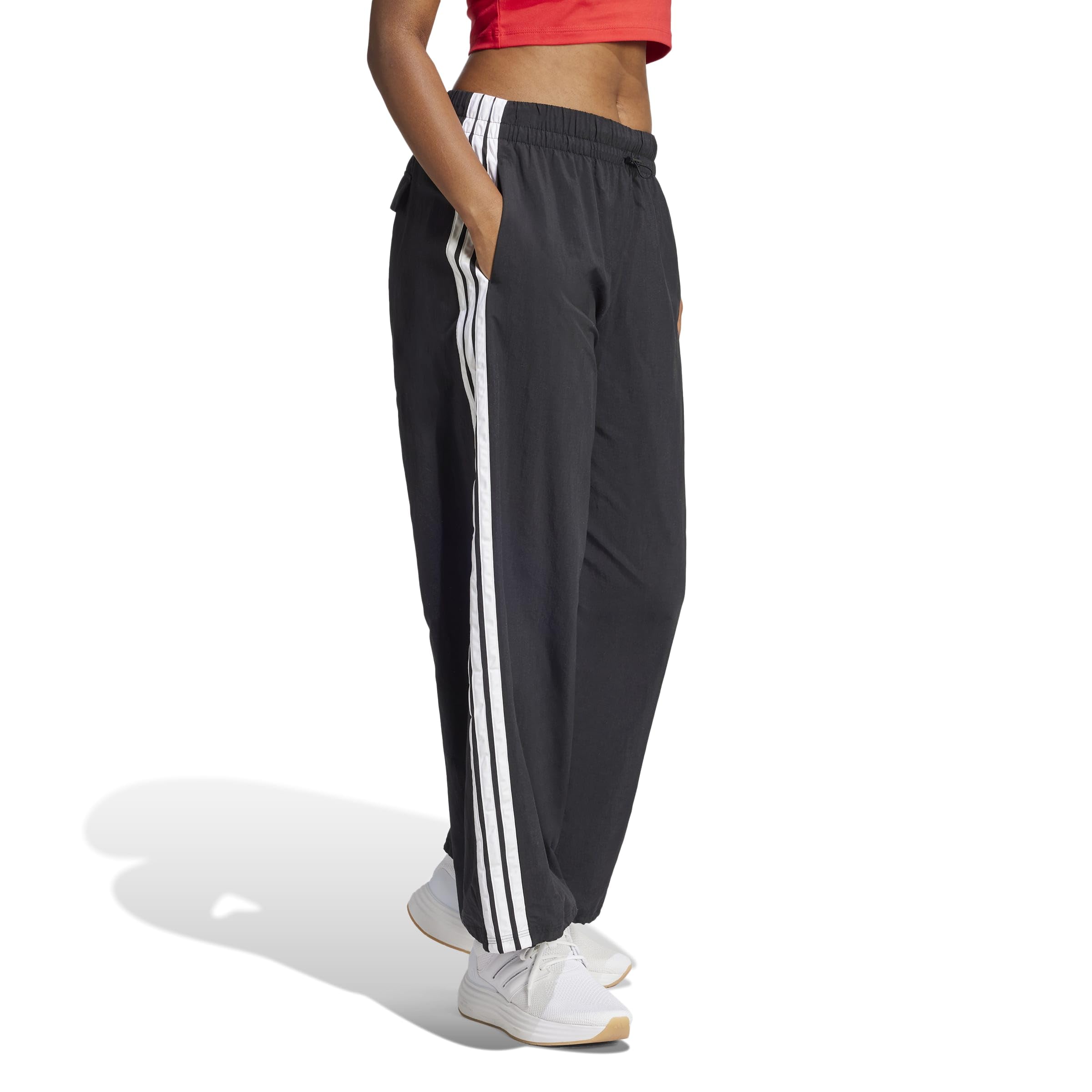 adidas Essentials 3-stripes Lifestyle Woven Parachute Pants - Spodnie Kobiety