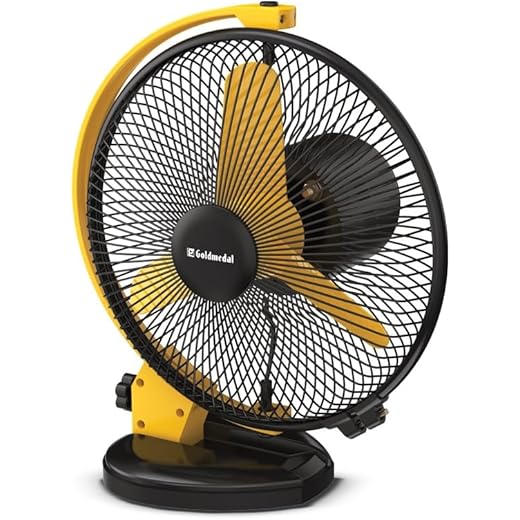 Goldmedal Tristar 225 mm Personal Fan For Home and Office Po