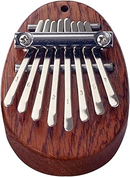 8 Key Mini Kalimba Thumb Piano Solid Wood